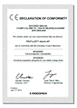 Profiller Electro CE Declaration Of Conformity Socorex Cover